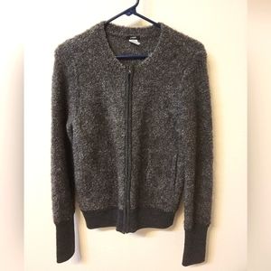 J. Crew bomber sweater jacket